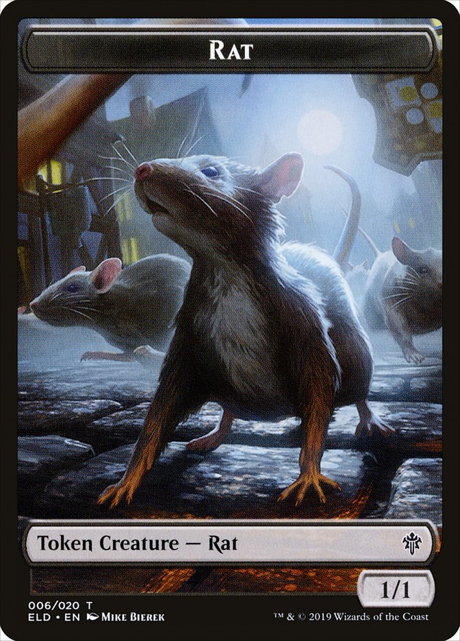 Rat [Throne of Eldraine Tokens] | Mega City Incorporated