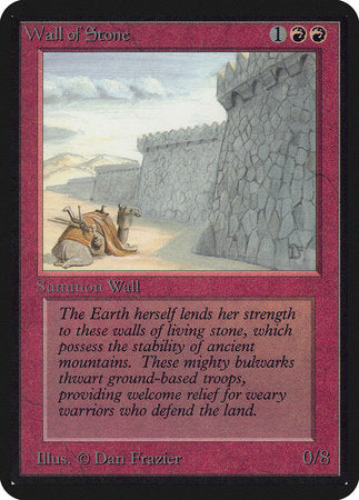 Wall of Stone [Limited Edition Alpha] | Mega City Incorporated