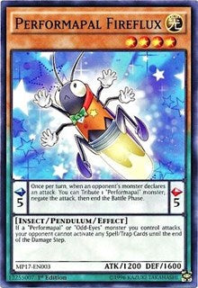 Performapal Fireflux [MP17-EN003] Common | Mega City Incorporated