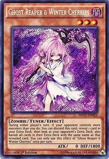 Ghost Reaper & Winter Cherries [MP17-EN022] Secret Rare | Mega City Incorporated