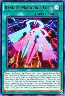 Rank-Up-Magic Skip Force [MP17-EN029] Rare | Mega City Incorporated