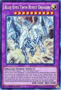 Blue-Eyes Twin Burst Dragon [MP17-EN056] Secret Rare | Mega City Incorporated