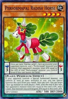 Performapal Radish Horse [MP17-EN063] Common | Mega City Incorporated