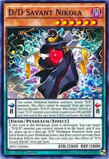 D/D Savant Nikola [MP17-EN066] Common | Mega City Incorporated
