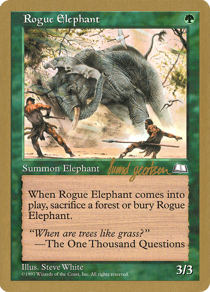 Rogue Elephant (Svend Geertsen) [World Championship Decks 1997] | Mega City Incorporated