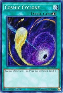 Cosmic Cyclone [MP17-EN105] Secret Rare | Mega City Incorporated