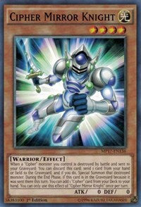 Cipher Mirror Knight [MP17-EN136] Common | Mega City Incorporated