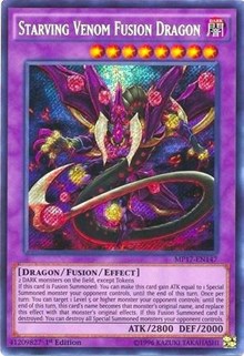 Starving Venom Fusion Dragon [MP17-EN147] Secret Rare | Mega City Incorporated