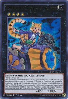 Zoodiac Tigermortar [MP17-EN207] Ultra Rare | Mega City Incorporated