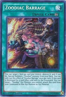 Zoodiac Barrage [MP17-EN212] Secret Rare | Mega City Incorporated