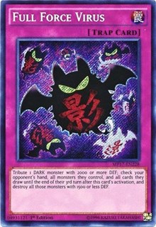 Full Force Virus [MP17-EN228] Secret Rare | Mega City Incorporated