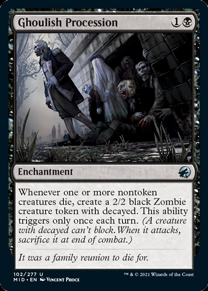 Ghoulish Procession [Innistrad: Midnight Hunt] | Mega City Incorporated