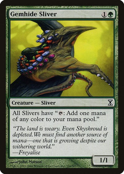 Gemhide Sliver [Time Spiral] | Mega City Incorporated