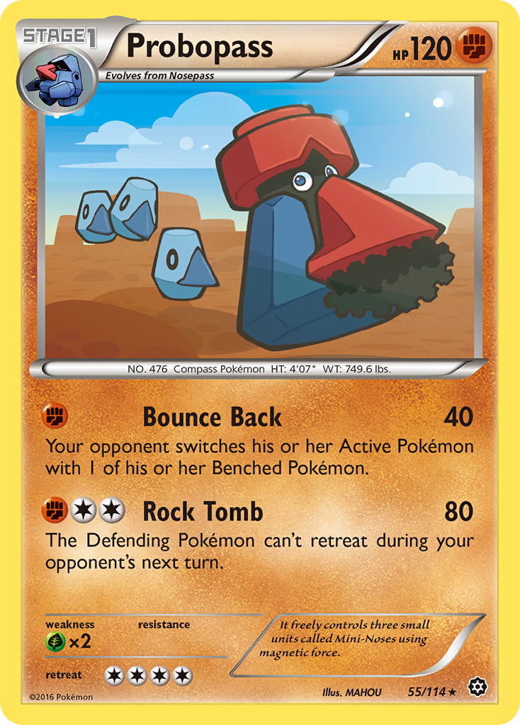 Probopass (55/114) [XY: Steam Siege] | Mega City Incorporated