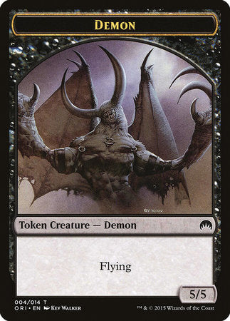 Demon Token [Magic Origins Tokens] | Mega City Incorporated