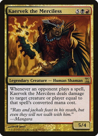 Kaervek the Merciless [Time Spiral] | Mega City Incorporated