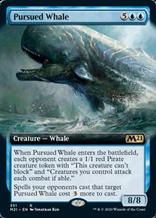 Pursued Whale (Extended Art) [Core Set 2021] | Mega City Incorporated