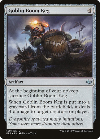 Goblin Boom Keg [Fate Reforged] | Mega City Incorporated