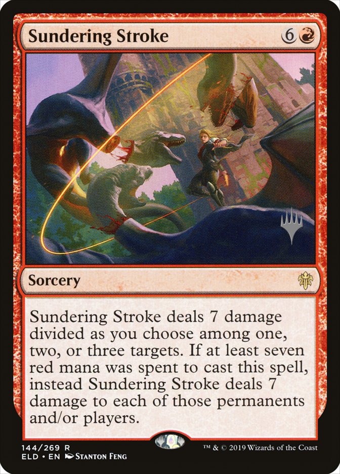 Sundering Stroke (Promo Pack) [Throne of Eldraine Promos] | Mega City Incorporated