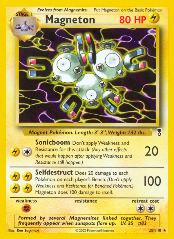 Magneton (28/110) [Legendary Collection] | Mega City Incorporated