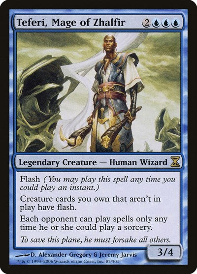 Teferi, Mage of Zhalfir [Time Spiral] | Mega City Incorporated