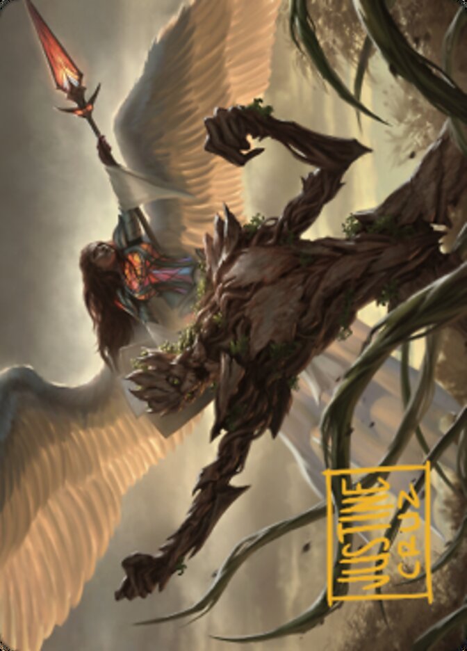 Strength of the Coalition Art Card (Gold-Stamped Signature) [Dominaria United Art Series] | Mega City Incorporated