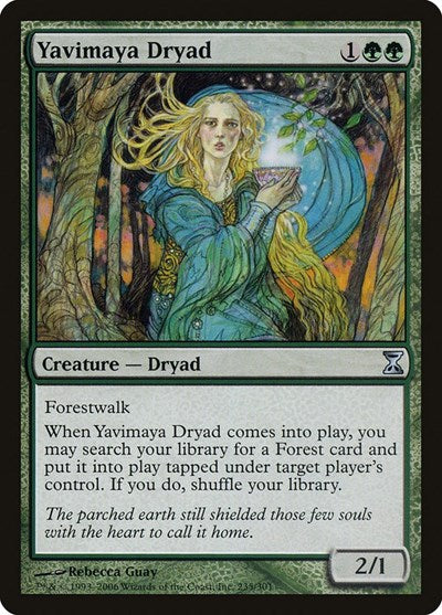 Yavimaya Dryad [Time Spiral] | Mega City Incorporated