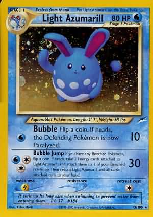 Light Azumarill (13/105) [Neo Destiny Unlimited] | Mega City Incorporated