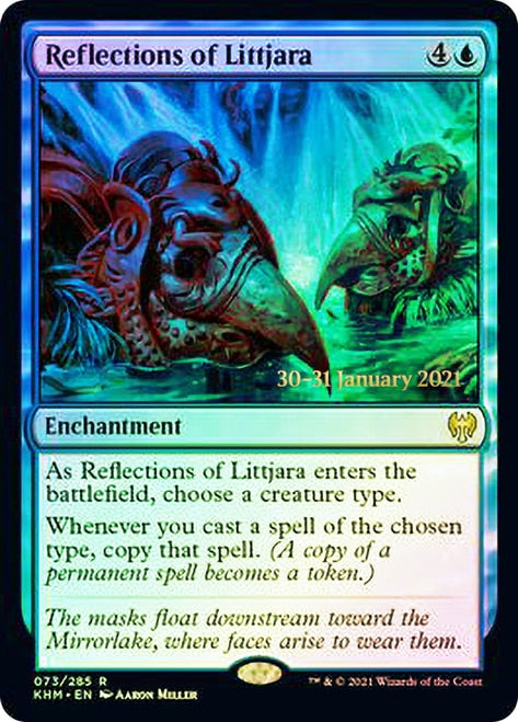 Reflections of Littjara  [Kaldheim Prerelease Promos] | Mega City Incorporated