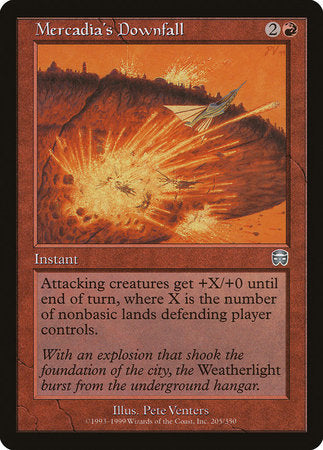 Mercadia's Downfall [Mercadian Masques] | Mega City Incorporated