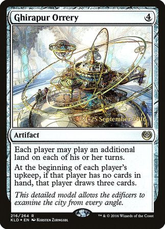 Ghirapur Orrery [Kaladesh Promos] | Mega City Incorporated