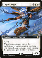 Legion Angel (Extended Art) [Zendikar Rising] | Mega City Incorporated