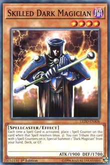 Skilled Dark Magician [LEDD-ENA06] Common | Mega City Incorporated