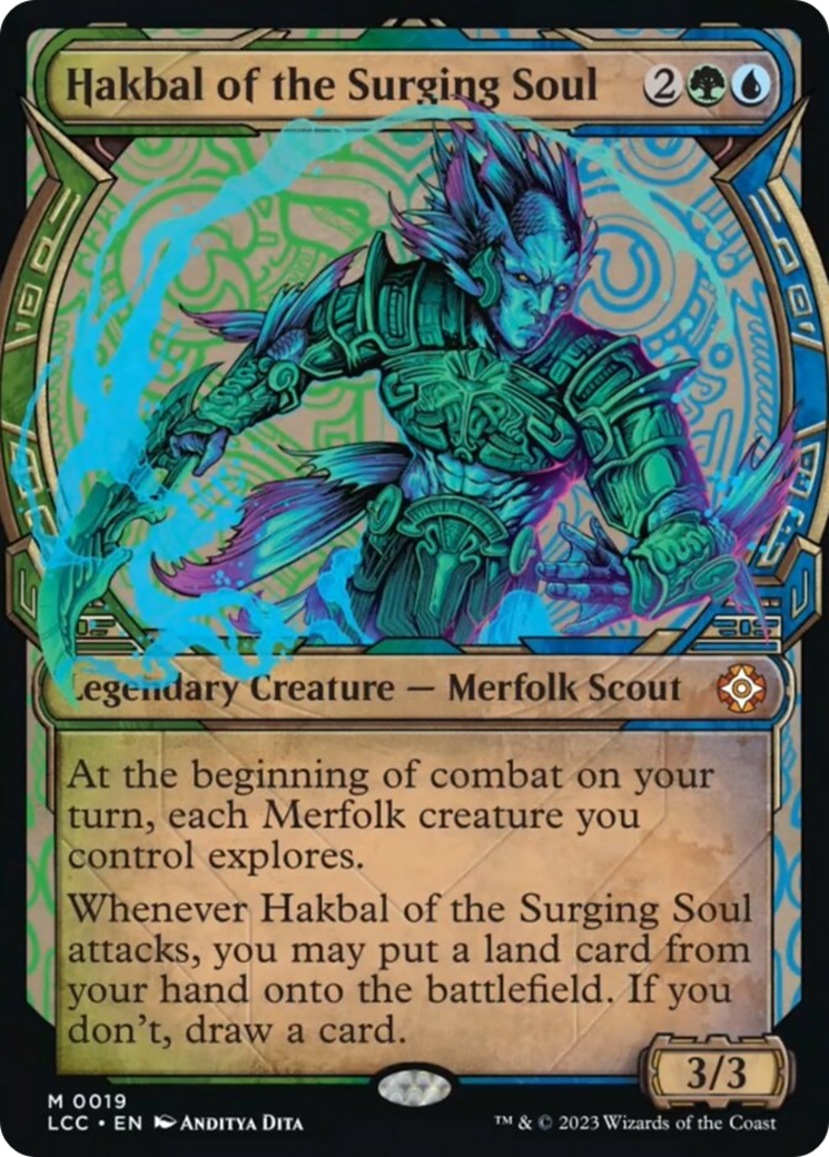 Hakbal of the Surging Soul (Showcase) [The Lost Caverns of Ixalan Commander] | Mega City Incorporated