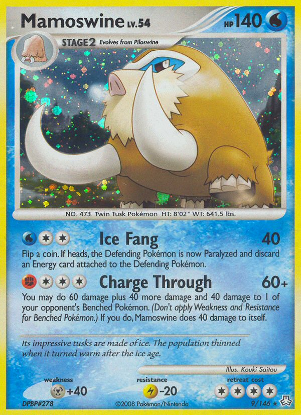 Mamoswine (9/146) [Diamond & Pearl: Legends Awakened] | Mega City Incorporated