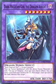 Dark Magician Girl the Dragon Knight [LEDD-ENA36] Common | Mega City Incorporated