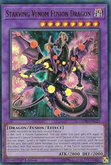 Starving Venom Fusion Dragon [LEDD-ENC25] Ultra Rare | Mega City Incorporated