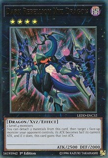 Dark Rebellion Xyz Dragon [LEDD-ENC32] Ultra Rare | Mega City Incorporated