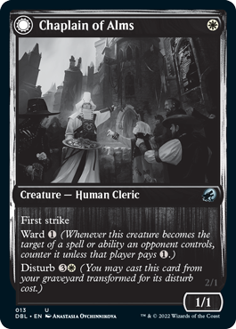 Chaplain of Alms // Chapel Shieldgeist [Innistrad: Double Feature] | Mega City Incorporated