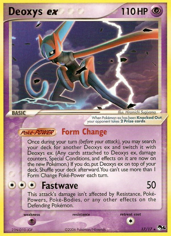 Deoxys ex (17/17) [POP Series 4] | Mega City Incorporated