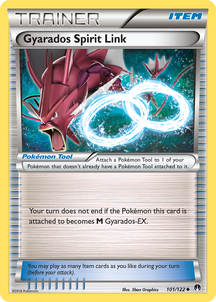 Gyarados Spirit Link (101/122) [XY: BREAKpoint] | Mega City Incorporated