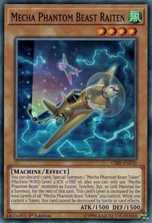 Mecha Phantom Beast Raiten [CIBR-EN030] Common | Mega City Incorporated