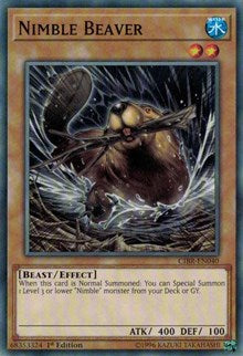 Nimble Beaver [CIBR-EN040] Short Print | Mega City Incorporated