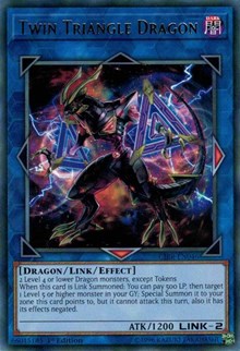 Twin Triangle Dragon [CIBR-EN046] Rare | Mega City Incorporated