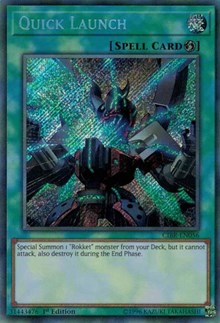 Quick Launch [CIBR-EN056] Secret Rare | Mega City Incorporated