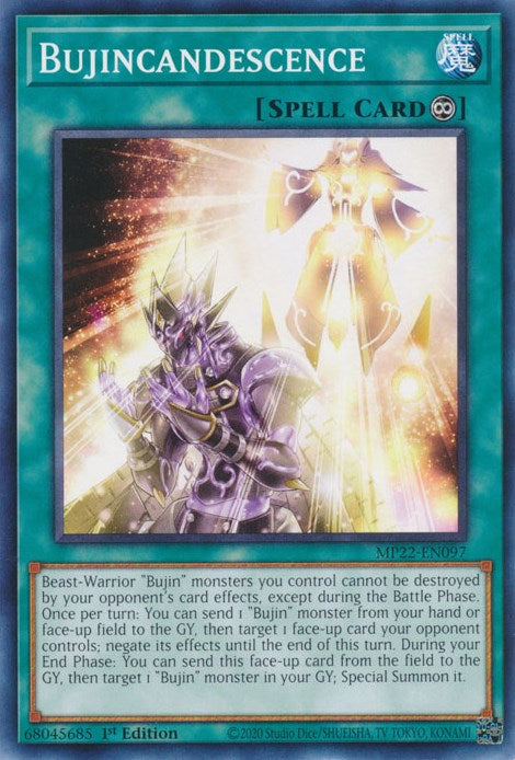 Bujincandescence [MP22-EN097] Common | Mega City Incorporated