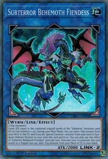 Subterror Behemoth Fiendess [CIBR-EN098] Super Rare | Mega City Incorporated