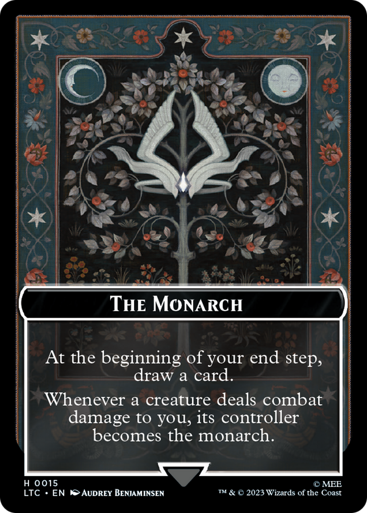 The Monarch // Treasure Double-Sided Token [The Lord of the Rings: Tales of Middle-Earth Commander Tokens] | Mega City Incorporated