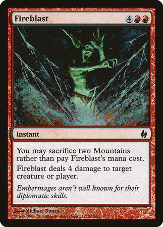 Fireblast [Premium Deck Series: Fire and Lightning] | Mega City Incorporated