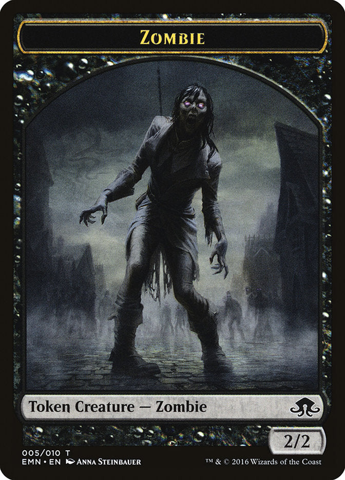 Zombie (005/010) [Eldritch Moon Tokens] | Mega City Incorporated